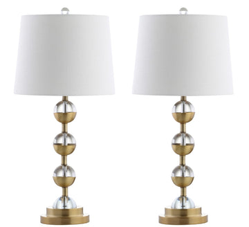Avery 27.5" Crystal LED Table Lamp - JONATHAN Y
